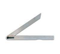 hedue® falsa escuadra de aluminio 600 mm - escuadra falsa grande de aluminio, 60 cm