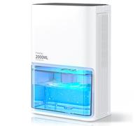 Heelay Deshumidificador EléCtrico Silencioso, Modelo Mejorado, Con DepóSito De Agua De 2000 Ml, Hasta 650 ML/DíA, Mini Deshumidificador Para Dormitorio, BañO Y Hogar