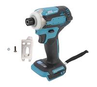 HEEPDD Atornillador de Impacto sin Escobillas, 3 Velocidades, 0-3600 RPM, Luces LED, Juego de Herramientas de Taladro Inalámbrico de Iones de Litio de 18 V para Carpintería,