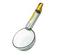 HEEPDD Cuchara para Servir Arroz, Cuchara Medidora de Plástico de Poliestireno para Arroz, Taza Medidora de 180 Ml, para Porciones de Alimentos que Ahorra Tiempo para Harina de Sopa de, Uso en la