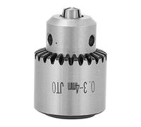 HEEPDD Portabrocas, Adaptador JT0 de 0,3-4 Mm para Taladro Eléctrico y Portabrocas Amoladora, Acero Inoxidable, Herramientas Industriales Tipo Mini Llave Nan