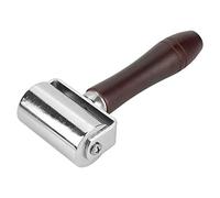 HEEPDD Rodillo de Cuero Profesional, Acero Alto Carbono 60 mm, Herramienta Artesanal para Laminado y Acabado en Cuero, for marroquinería, Manualidades y restauración