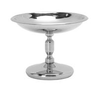 HEEPDD Tazón de Postre de Acero Inoxidable Taza de Helado de Grado 304 10 Cm 4,7 Oz Base Antivuelco con Pie Apto para Lavavajillas para Servir Postres Individuales Buffet de Pudín de Yogur