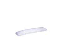 HEFEL Funda de jersey para almohada de cuerpo entero 35x160cm Blanco blanco