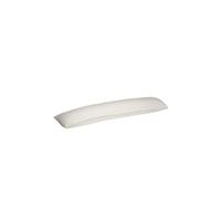 HEFEL Funda de jersey para almohada de cuerpo entero 35x160cm Champán crema