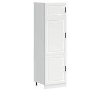 HEFZGDB Armario de cocina Porto, color blanco, de madera, armario para debajo de la cocina, armario de buffet para cuarto de baño, salón, comedor, cocina