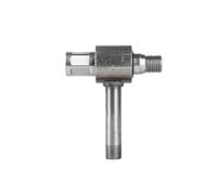 HEIBTENY Adaptador de inyección giratorio de agua de metal, para equipo de perforación, Accesorio de enfriamiento de aleación de acero al carbono de 22 mm con diseño de alto flujo, reducción de calor