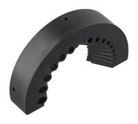 HEIBTENY Afilador de Brocas Multifunción de Afilado para preciso Afilador | 16 cabezales de rectificado, función para versátil, metal y para madera, ángulo para preciso, taller profesional(black)
