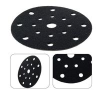 HEIBTENY Almohadilla de interfaz de 6 pulgadas con 17 agujeros, disco de protección de flocado de 150 mm, para lijadora y almohadillas de respaldo, extiende la vida útil del disco de lijado, color