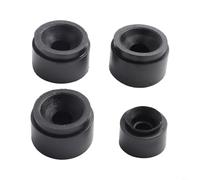 HEIBTENY Caja de enchufes impermeable de 3 bandas, pared de ABS para interruptores tipo 86, cubierta de protección para patio y baño al aire libre, negro, 194 x 111 x 26 mm
