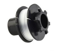 HEIBTENY Carrete de repuesto para recortadora eléctrica, con línea de 0.065 pulgadas x 10 pies, para modelos Toro 51241 51460 51464 51467 7-9 pulgadas para cubierta de cabeza a presión, no necesita