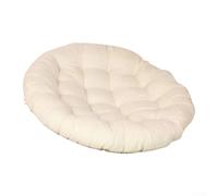 HEIBTENY Cojín de Asiento Colgante 60 x 60 cm, Impermeable, Silla Mecedora, Cesta Colgante, Silla de Papaya, Cojín Redondo
