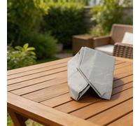 HEIBTENY Cubierta de tela Oxford, protector de tapa impermeable a prueba de polvo para utensilios de cocina, 47 x 45 x 29 cm, negro (600D-47 x 45 x 29 cm, color café)