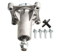 HEIBTENY Husillo de cortacésped para cubierta de 46 pulgadas, 48 pulgadas, 54 pulgadas, compatible con 187292 532187292 y para Craftsman YTH22V42 YTH24V48 GT6000 pieza de repuesto preengrasada con