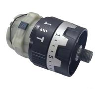 HEIBTENY Número de pieza de repuesto de caja de cambios 1600A0124V compatible con BOSCH GSB18V-800 y GSB18V-90 accesorio de herramienta eléctrica de taladro inalámbrico, carcasa de plástico negro