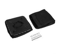 HEIBTENY Paquete de 2 bolsas de césped para tractores de césped AM122416 AM101602 compatibles con LA100 Series D100 D110 LA120 Z225 tractor de césped de nailon negro colector de repuesto con hardware