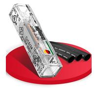 Heidemann Wago 30475 - Juego de reparación ISO Flex con 6 conectores pasantes (con 3 tubos termorretráctiles, para 0,75 - 4,0 mm, 2 cables de un solo cable y 1,5 - 4,0 mm, 2 alambres)