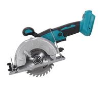 Heimerdinger Sierra circular inalámbrica sin escobillas de 5 pulgadas para batería Makita (no incluida), sierra circular compacta de 12500 RPM para madera y piedra