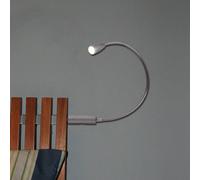 Heitronic Lámpara de lectura Berta con brazo flexible