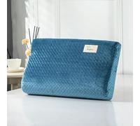 HEIYA Funda de Almohada de algodón con Espuma viscoelástica, Funda de Almohada ortopédica de látex, Funda Protectora para Almohada para Dormir, Funda de Almohada, Color Puro