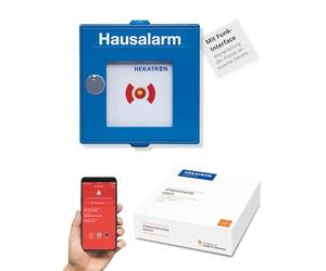 Hekatron Genius - Pulsador inalámbrico para detectores de Humo Hekatron Genius Plus X