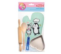Heless Continuous 232 Set for Children in Penguin Dots Design, (Importación USA)