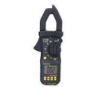 HELEVIA Pinza Amperimétrica, Multifunción con 600 A CA, 600 V CA/CC, Resistencia de 20 MOhm, NCV, Filtro de Paso bajo, Mordaza Compacta para Medición de Señal VFD (KD588A)
