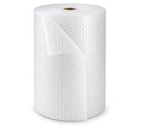 HELGUEFER - Papel Burbuja para Embalar de Polietileno 120cm x 150m | Rollo Burbujas Embalaje para Protección | Plástico con Papel Kraft Protector | Ideal para Mudanzas, Envíos y Almacenaje