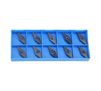 Helilyco 10pcs VCMT331-SM Insertos de carburo indexables de corte de acero SVJCR para herramientas de torno CNC