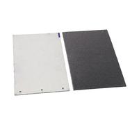 Helilyco 2 almohadillas de placa base de carbono 9403 MT190 MT9, 3 para accesorio de repuesto de agujero redondo de 170 x 110 mm para negro
