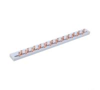 Helilyco 63 A 230 V para sistemas DPN divisor de peine eléctrico | Barra colectora del Pin de 12 maneras con los conductores de cobre puros, diseño aislado de la seguridad, longitud de 220m m