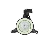Helilyco Arrancador de retroceso GC-PM 46S para cortacésped, montaje de arranque manual con espacio de agujeros de 170 mm, pieza de repuesto de plástico y metal