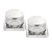 Helilyco Calentador de propano con base de pantalla de acero inoxidable 304, calentador de tubo de vidrio de malla de repuesto, 7 pulgadas