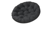 Helilyco Cojín redondo para silla colgante de 50 x 50 cm, ergonómico para asiento de patio, mecedoras, uso en interiores y exteriores, relleno de poliéster