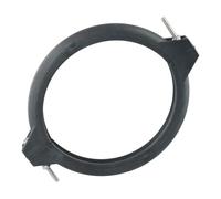Helilyco Collar de abrazadera para filtro de arena de piscina, válvula de 1.5 pulgadas, para repuesto de plástico resistente para anillo con tuerca y perno, compatible con filtros de piscina Intex