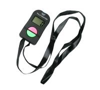 Helilyco Contador digital de mano con pantalla LCD de 4 dígitos, contador electrónico con sonido encendido/apagado e inventario de cordón, control de multitudes, puntuación deportiva