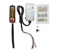 Helilyco Controlador remoto de grúa industrial para interruptor inalámbrico de elevación eléctrico DC24V AC220V AC380V (24V)