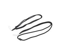Helilyco Correa de hombro cruzada para ventilador Shark ChillPill, cinturón ajustable de 36 cm con trabilla para muñeca, arnés de transporte negro para ventilador de cuello portátil 3 en 1