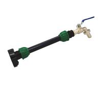 Helilyco IBC - Adaptador de tanque S60x6, conector de plástico fácil de instalar, sistemas de recogida de agua de lluvia e IBC