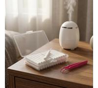Helilyco Mechas de algodón para ventilador Shark ChillPill FA02X, paquete de 90 varillas de repuesto para difusor de aroma, recambios blancos fáciles de instalar