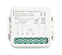 Helilyco Módulo de interruptor de cortina, persianas enrollables y persianas, WiFi para controlador de motor ZigBee compatible con la aplicación Tuya Life, control de voz a través y para Google Home