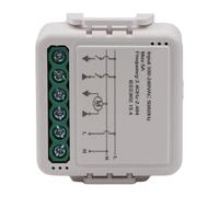 Helilyco Módulo de interruptor de cortina, persianas enrollables y persianas, WiFi para controlador de motor ZigBee compatible con la aplicación Tuya Life, control de voz a través y para Google Home