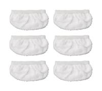 Helilyco Paquete de 6 almohadillas de microfibra para fregona PAEU0282 PowerFresh, reutilizables para paños de limpieza suaves con tiras de fregar