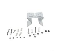 Helilyco PTZ - Soporte de esquina para solocam S340, soporte de pared de metal sólido para cámaras de seguridad e reflectores, acabado blanco óxido