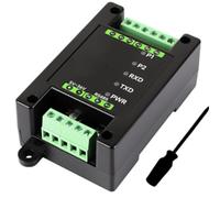 Helilyco RS485 aislado de grado industrial para hub, montaje en riel DIN, adquisición de datos de repetidor de 2 puertos, 300 bpsC460.8 kbps, -45 a +85