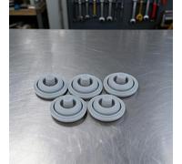 Helilyco Sello de silicona de repuesto para olla a presión Ring WMF Perfect W6093109502, junta hermética de sellado de vapor, gris, paquete de 2