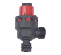 Helilyco Válvula de seguridad para caldera de gas, válvula de alivio de presión, montaje en pared, horno de calefacción compatible con calentadores Ariston para rojo y negro