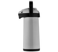 Helios Airpot Jarra térmica con Bomba, Gris y Negro, 1,9 Liter