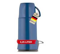 Helios Elegance - Botella aislante (0,25 L), color azul