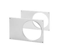 Helios FSK 40/20 Pieza de conexión - para ventilador de conducto 1 juego = 2 piezas - 00832
